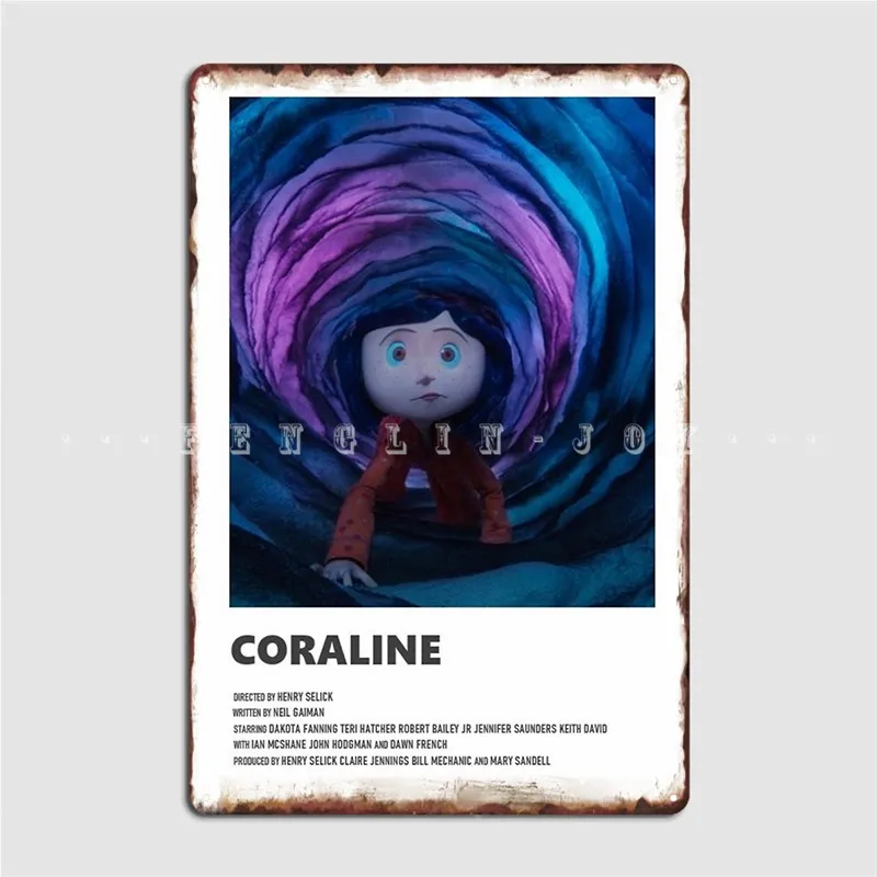 Плакат Coraline, металлический знак, винтажная живопись, Декор, паб, гараж, кинотеатр, гостиная, жестяные плакаты
Плакат Coraline, металлический знак, винтажная живопись, Декор, паб, гараж, кинотеатр, гостиная, жестяные плакаты