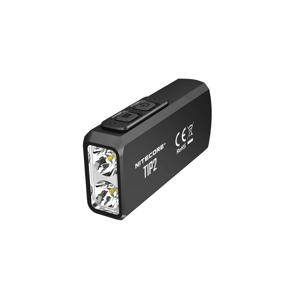 

Mini Light NITECORE TIP2 CREE XP-G3 S3 720 lumen USB Rechargeable Keychain Flashlight with Battery