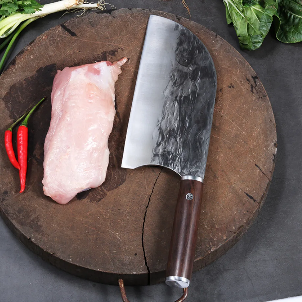 1 шт. кованый большой нож для нарезки поварские ножи кухонный измельчитель резки