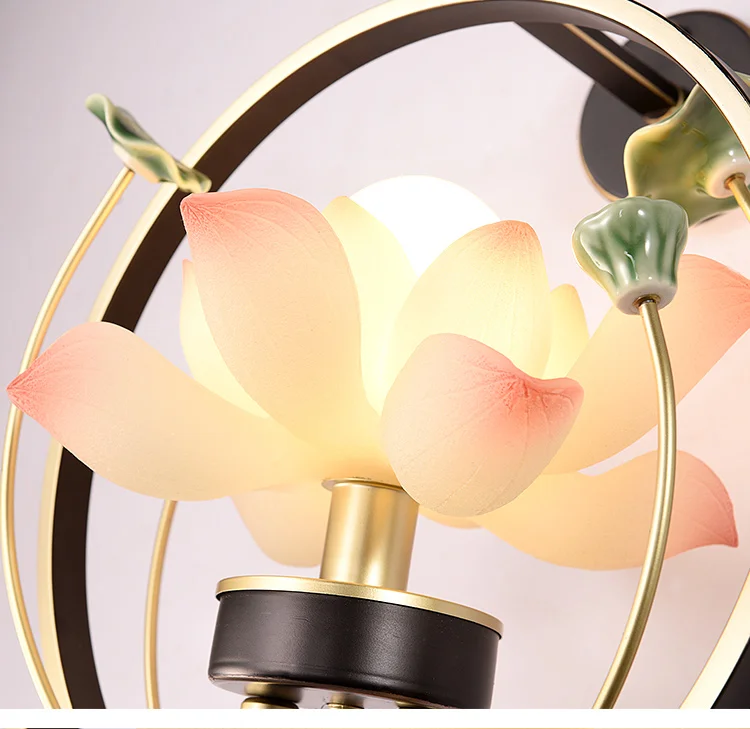 Pink White Lotus Shade Indoor Lighting Wall Lamp Modern Home Lighting Decor Sconce Green Ceramic Lotus Leaf Lamp For Corridor
Pink White Lotus Shade Indoor Lighting Wall Lamp Modern Home Lighting Decor Sconce Green Ceramic Lotus Leaf Lamp For Corridor