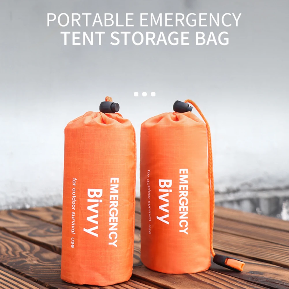Portable Emergency Sleeping Bag Blanket Storage Bags Plastic Sleeping Bag Camping Hiking Outdoor Survival Tool Camping Elements
Portable Emergency Sleeping Bag Blanket Storage Bags Plastic Sleeping Bag Camping Hiking Outdoor Survival Tool Camping Elements