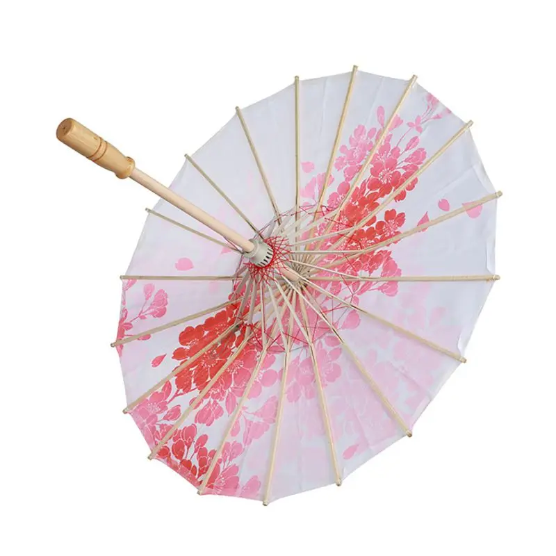 Традиционный китайский художественный Зонт с масляной бумагой окрашенный