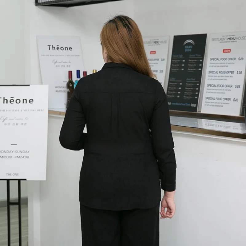 2019 Linen Large Shirt Womens Plus Size Tops Fashion Women Blouse Long Sleeve Casual Black White Chemisier Femme 6xl 7xl 8xl 9xl
2019 Linen Large Shirt Womens Plus Size Tops Fashion Women Blouse Long Sleeve Casual Black White Chemisier Femme 6xl 7xl 8xl 9xl