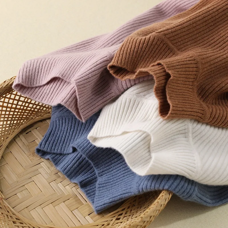 Sale Basic Women's Half Turtleneck 100% Merino Wool Ribbed Knit Slim Sweater Trend Colors Highneck Pullover Sweater Lady Jumpers
Sale Basic Women's Half Turtleneck 100% Merino Wool Ribbed Knit Slim Sweater Trend Colors Highneck Pullover Sweater Lady Jumpers