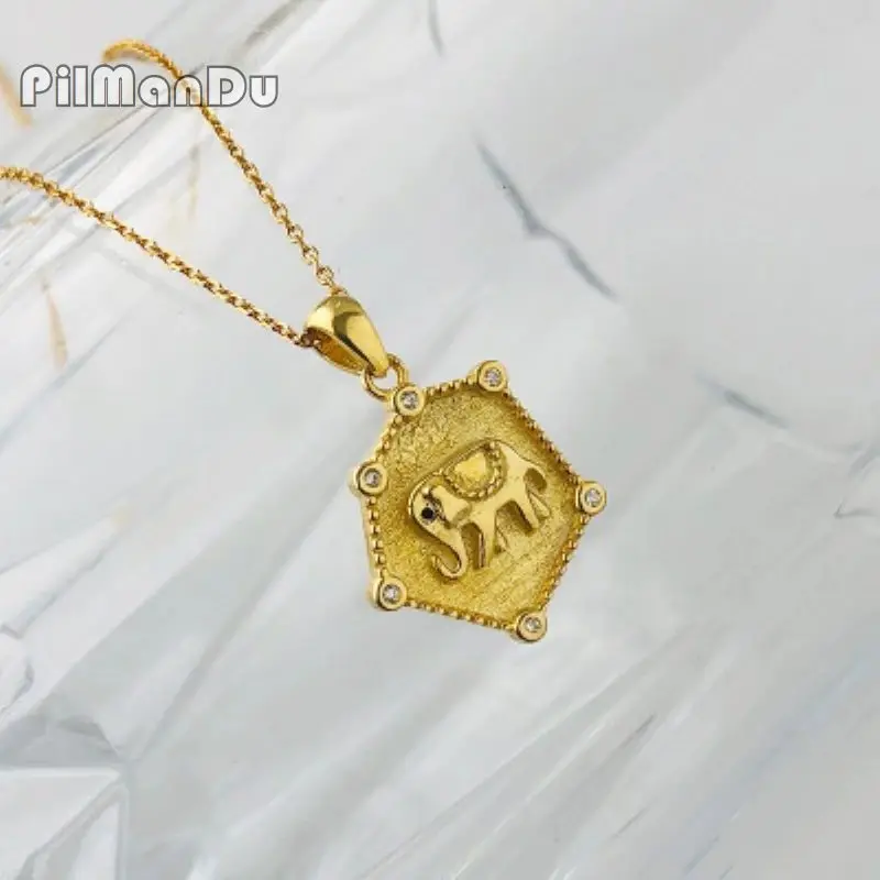 Elephant Pendants Necklace for Lovers 925 Sterling Silver Necklace Design Gold Chain Vintage Jewelry Womens Clothing Accessories
Elephant Pendants Necklace for Lovers 925 Sterling Silver Necklace Design Gold Chain Vintage Jewelry Womens Clothing Accessories
