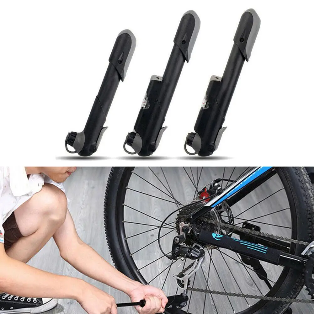 Portable Mini Pump Inflator Bicycle Bike Ultra Light USA/French Nozzle Compatible Bike Useful Pump set
Portable Mini Pump Inflator Bicycle Bike Ultra Light USA/French Nozzle Compatible Bike Useful Pump set