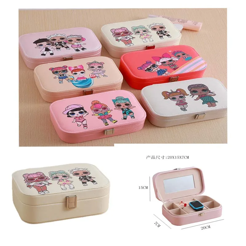 Lol Surprise Doll Children's Jewelry Box Jewelry Watch Earrings Ring Box Necklace Simple Packaging Storage Box Doll Accessories
Lol Surprise Doll Children's Jewelry Box Jewelry Watch Earrings Ring Box Necklace Simple Packaging Storage Box Doll Accessories