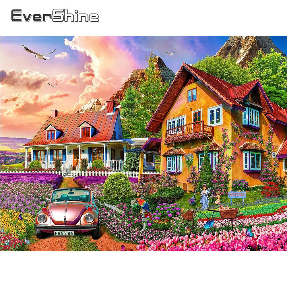 EverShine алмазная живопись, домашняя картина Стразы, алмазная вышивка, сад, полная выкладка, Круглая Мозаика, пейзаж, Настенный декор
EverShine алмазная живопись, домашняя картина Стразы, алмазная вышивка, сад, полная выкладка, Круглая Мозаика, пейзаж, Настенный декор