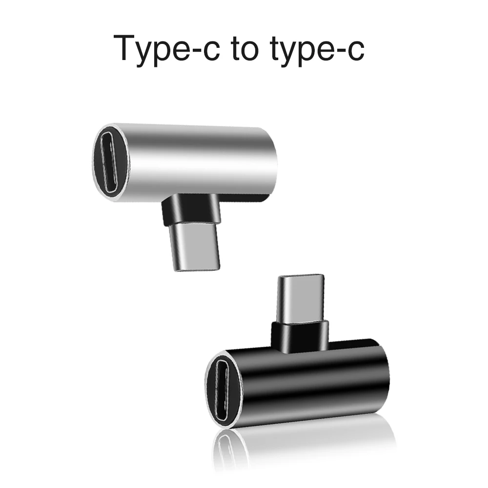 Аудио разветвитель 2 в 1 Dual Type C USB-C наушников аудио разъем для кабель зарядки