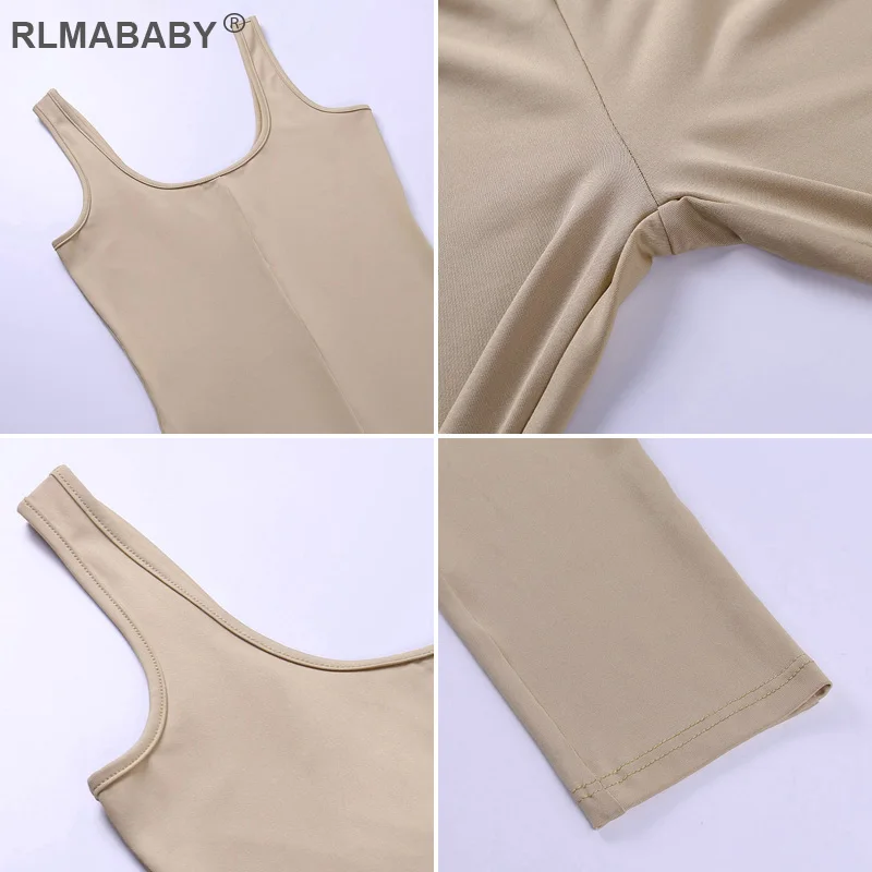 RLMABABY Autumn Sexy Backless Skinny Jumpsuit Fitness Sport Strap Sleeveless Bodycon Rompers Overalls Casual Club Women Jumpsuit
RLMABABY Autumn Sexy Backless Skinny Jumpsuit Fitness Sport Strap Sleeveless Bodycon Rompers Overalls Casual Club Women Jumpsuit