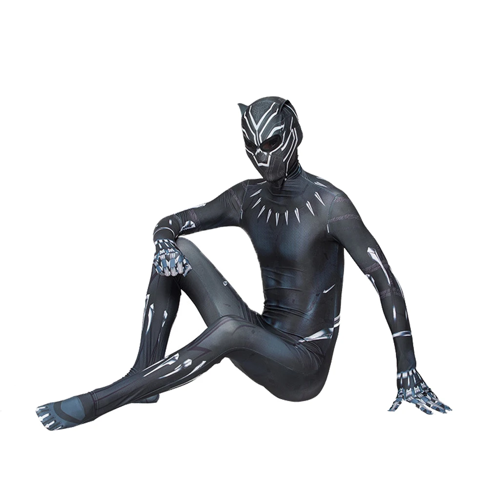 Halloween Black Kids Panther Men Kids Boys Adult Jumpsuits Children Panther Cosplay Costume Jumpsuit Bodysuits Dress Up
Halloween Black Kids Panther Men Kids Boys Adult Jumpsuits Children Panther Cosplay Costume Jumpsuit Bodysuits Dress Up