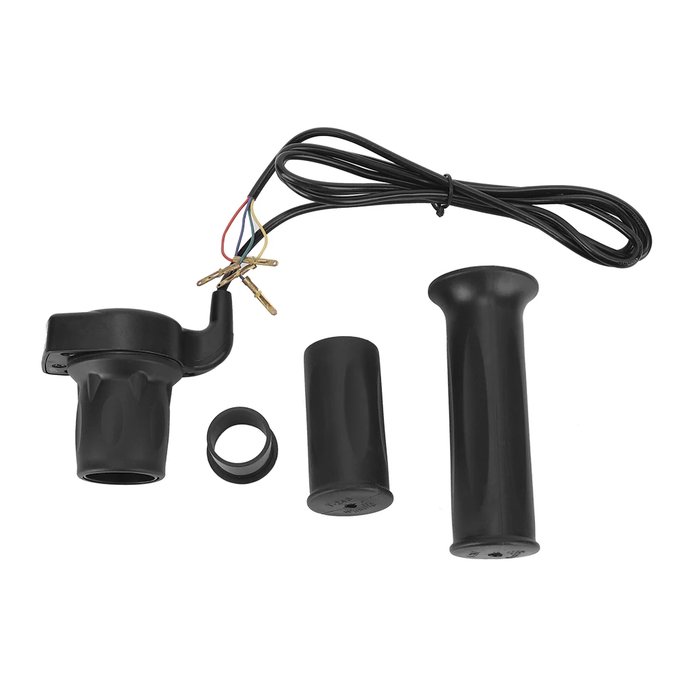 24V Half-Twist Throttle Assembly 4-Wire Hand Grip Cable Set for Electric Scooter with Indicator
24V Half-Twist Throttle Assembly 4-Wire Hand Grip Cable Set for Electric Scooter with Indicator