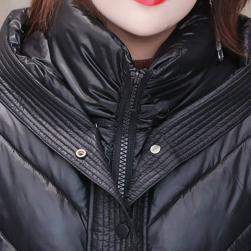 Moeroshe woman parkas plus size clothing for women jacket beige black Cotton Casual Warm 2020 fashion Button Long winter coat
Moeroshe woman parkas plus size clothing for women jacket beige black Cotton Casual Warm 2020 fashion Button Long winter coat