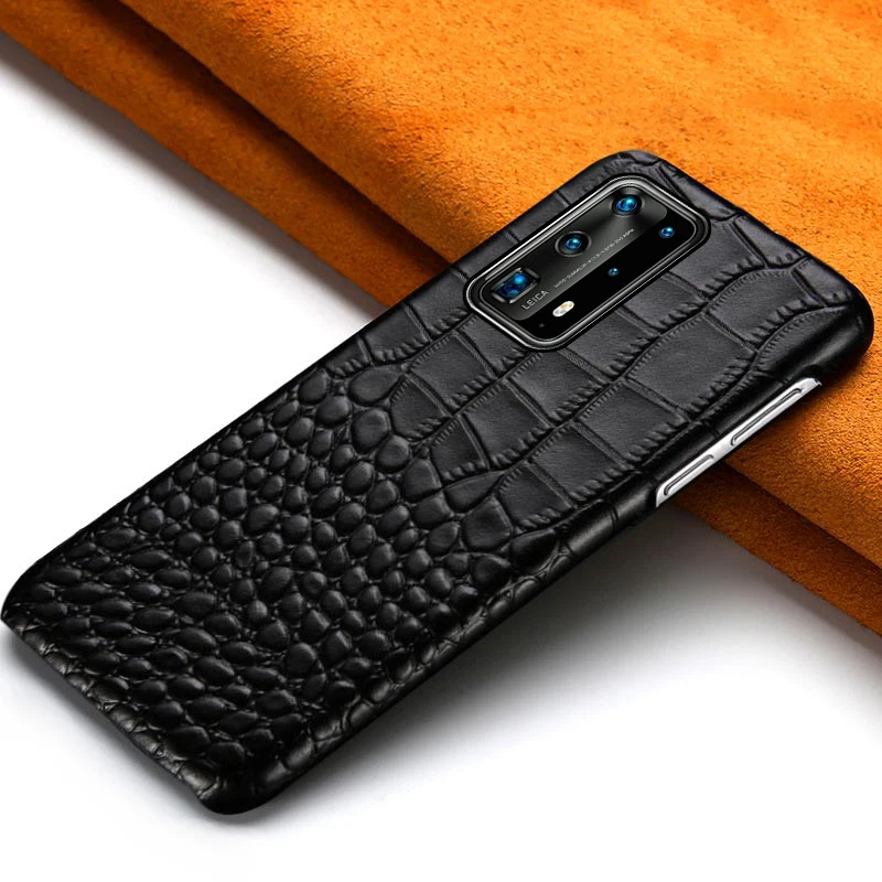 Чехол из натуральной кожи для телефона huawei p40 pro plus P30 lite P20 p10 Mate 30 20 Lite 10 20X Для Honor 8X