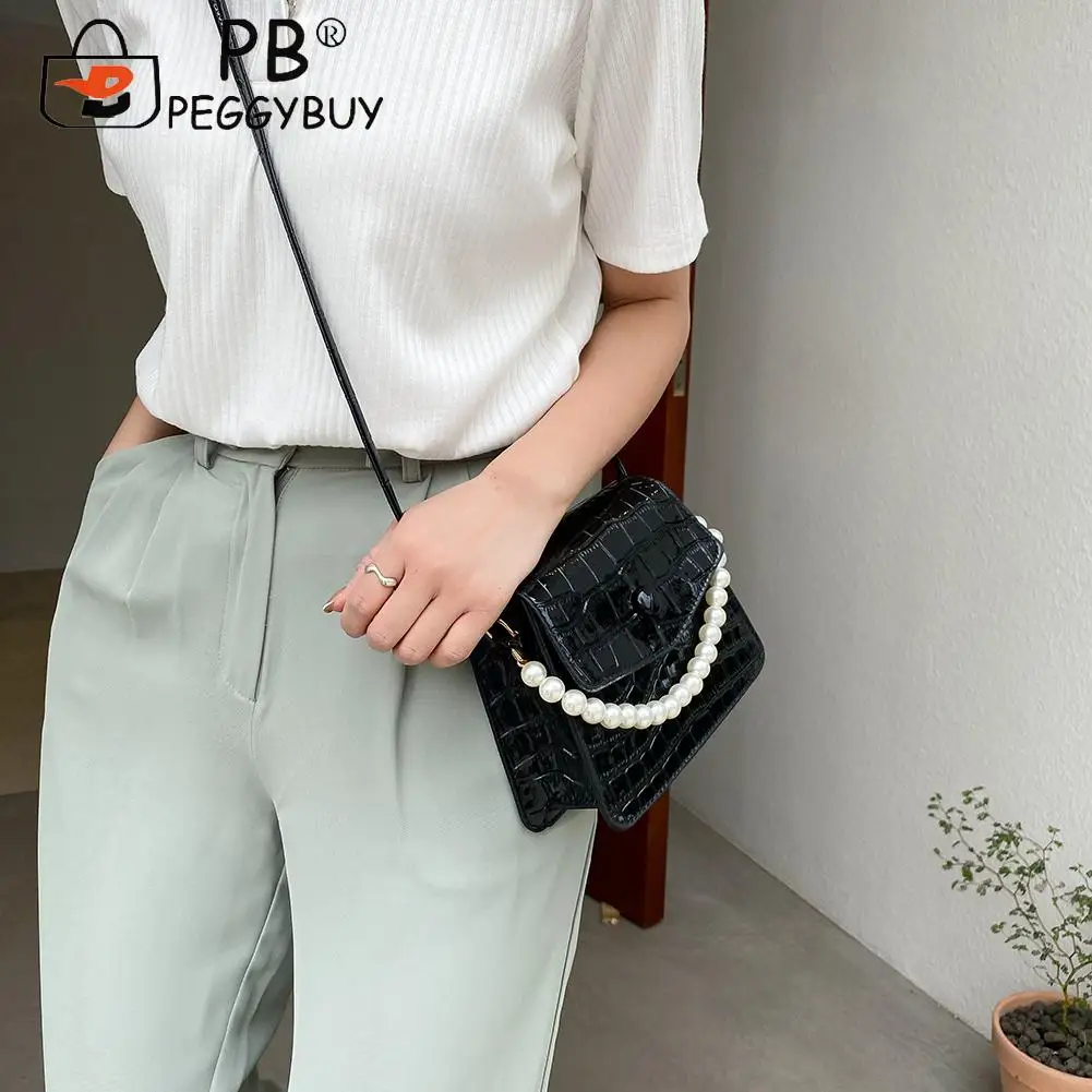 Vintage Women Stone Pattern PU Leather Pearl Small Flap Shoulder Messenger Bag Girls Brief Flap Women Casual Messenger Bags
Vintage Women Stone Pattern PU Leather Pearl Small Flap Shoulder Messenger Bag Girls Brief Flap Women Casual Messenger Bags