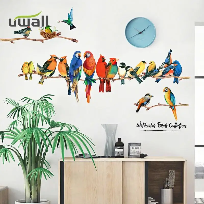 Color Parrot Wall Sticker Decoration Self-Adhesive Stickers Bedroom Warm Wall Decor Room Decoration House Decoration For Home
Color Parrot Wall Sticker Decoration Self-Adhesive Stickers Bedroom Warm Wall Decor Room Decoration House Decoration For Home
