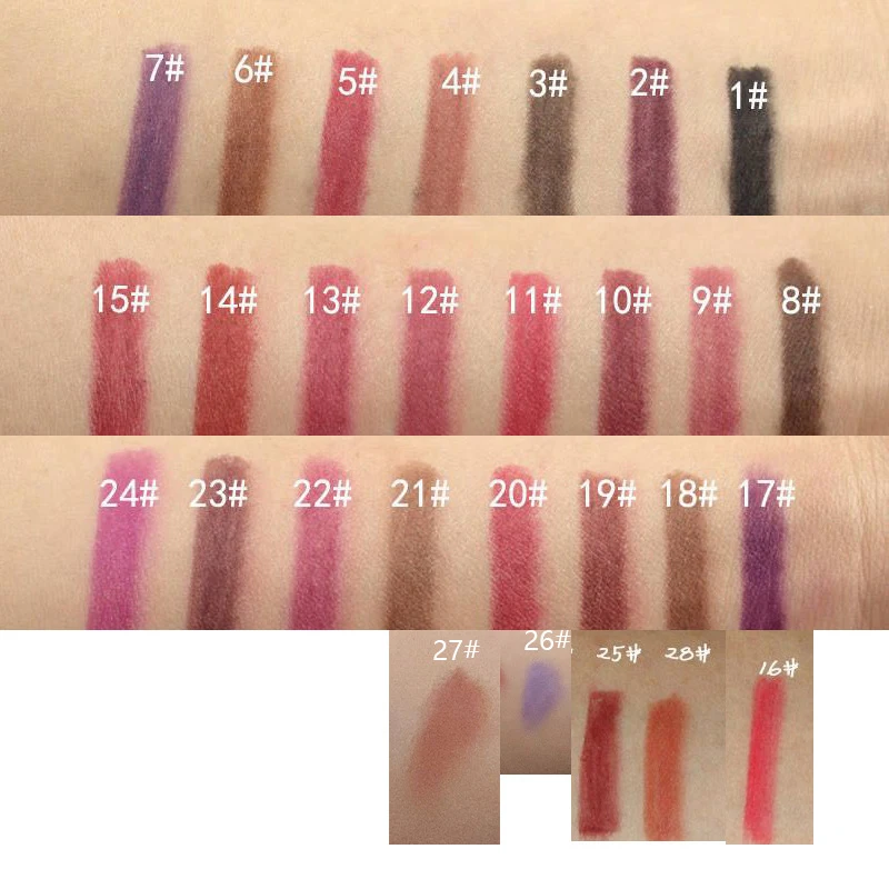 12 Color Lip Liner Dark Coffee Brown Black Rose Red Eyeliner Lipliner Pencil Lipstick Pen Women Makeup Cosmetics Coloured Set
12 Color Lip Liner Dark Coffee Brown Black Rose Red Eyeliner Lipliner Pencil Lipstick Pen Women Makeup Cosmetics Coloured Set