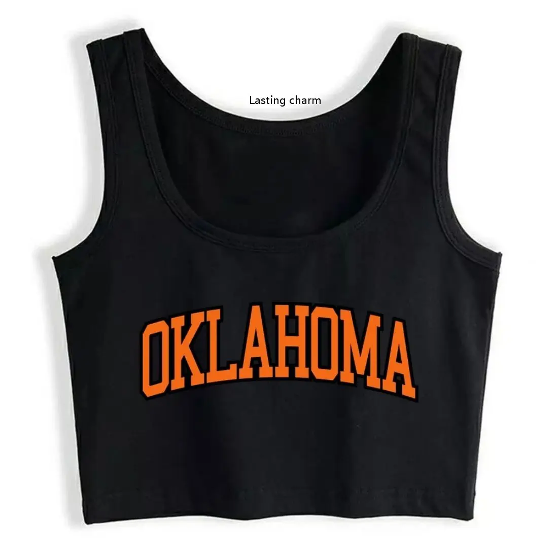 Повседневный винтажный укороченный топ без рукавов Oklahoma, женский спортивный топ
Повседневный винтажный укороченный топ без рукавов Oklahoma, женский спортивный топ