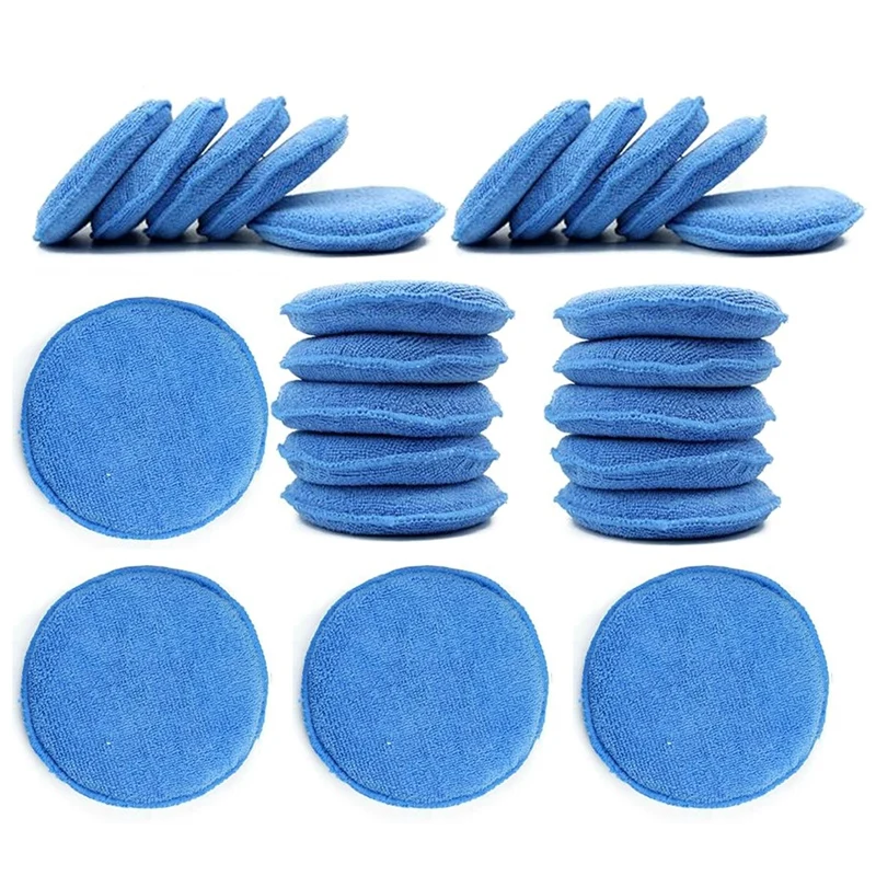 24 шт 5 дюймов автомобиля воском губки круглый и легко очищается кожа с полировальной подложкой из Микрофибры Универсальная подлежит стирке ...
24 шт 5 дюймов автомобиля воском губки круглый и легко очищается кожа с полировальной подложкой из Микрофибры Универсальная подлежит стирке ...