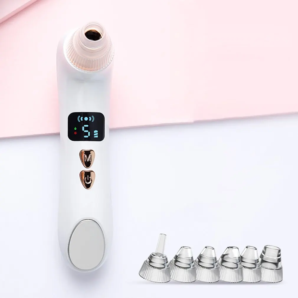 Portable Visible Blackhead Remover With Camera Pore Cleaner Hot Compress Pimple Removal Skin Beauty Devices
Portable Visible Blackhead Remover With Camera Pore Cleaner Hot Compress Pimple Removal Skin Beauty Devices