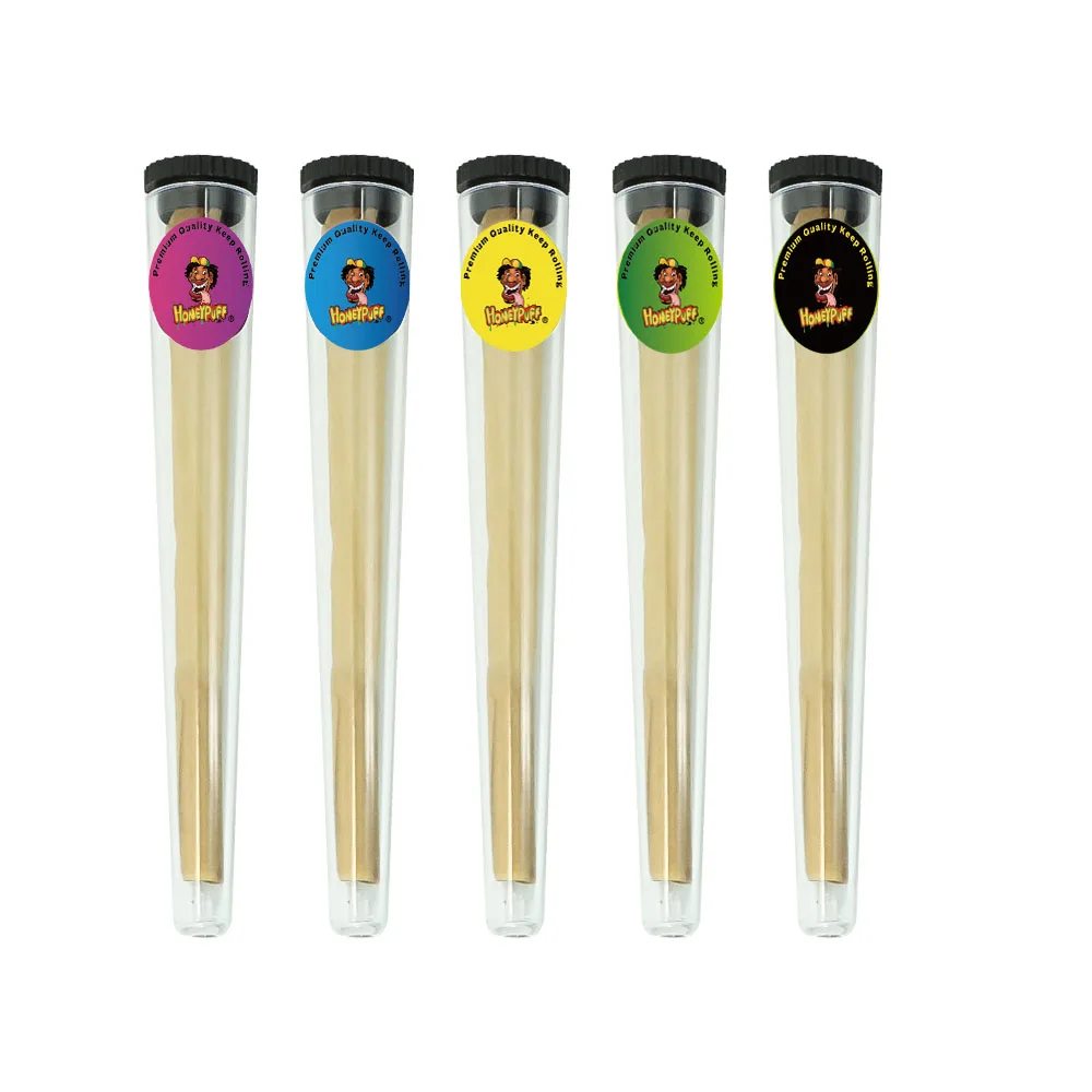 HONEYPUFF 5 PCS 115 MM Plastic King Size Tube Doob Vial Waterproof Smell Proof Odor Cigarette Solid Storage Sealing Container
HONEYPUFF 5 PCS 115 MM Plastic King Size Tube Doob Vial Waterproof Smell Proof Odor Cigarette Solid Storage Sealing Container