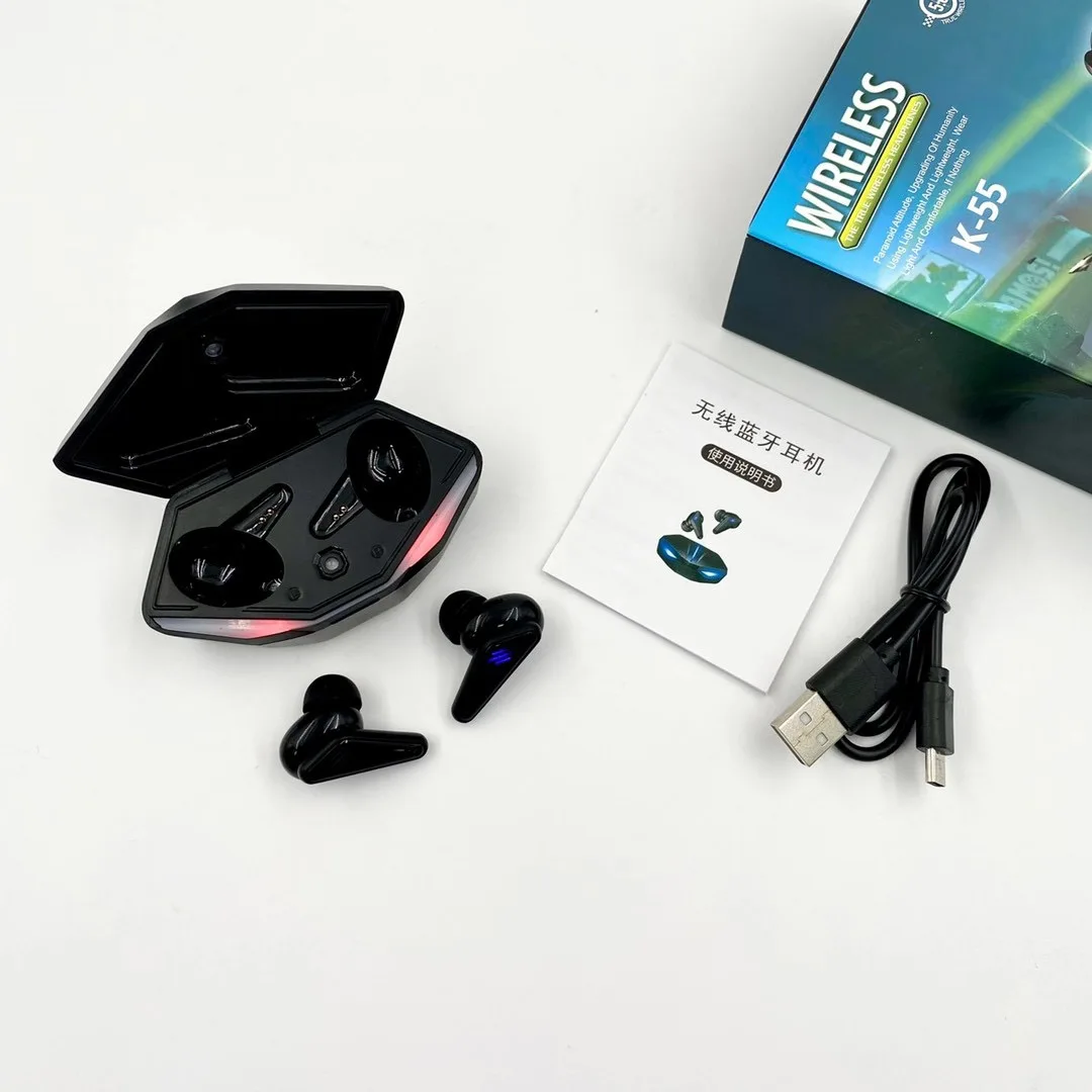 Gaming Headsets Low Latency TWS Bluetooth Earphone with Mic Bass Audio Sound Positioning PUBG Wireless Headphone
Gaming Headsets Low Latency TWS Bluetooth Earphone with Mic Bass Audio Sound Positioning PUBG Wireless Headphone