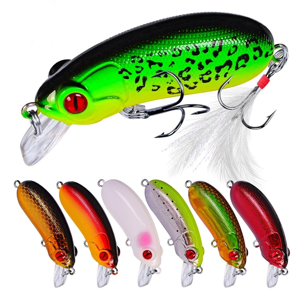 1 PCS Fishing Minnow Swim Fish Bait Artificial Hard Bait10g/62mm 3D Eyes Crank Bait Floating Wobbler Jig Top Water Fishing Gear
1 PCS Fishing Minnow Swim Fish Bait Artificial Hard Bait10g/62mm 3D Eyes Crank Bait Floating Wobbler Jig Top Water Fishing Gear