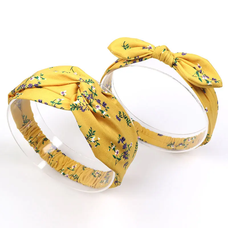 2pcs/Set Mommy and baby Floral Printing Headband Girl Mother Daughter Headbands Tie Knot Hairband Rabbit Ear Cotton Hairbands
2pcs/Set Mommy and baby Floral Printing Headband Girl Mother Daughter Headbands Tie Knot Hairband Rabbit Ear Cotton Hairbands