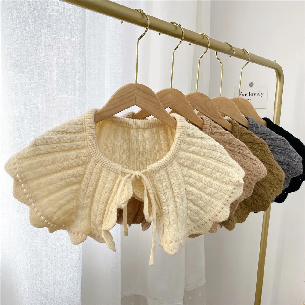 Винтажное женское ожерелье со съемным воротником, трикотажный фальшивый воротник, женский кружевной галстук, украшение для одежды 
Винтажное женское ожерелье со съемным воротником, трикотажный фальшивый воротник, женский кружевной галстук, украшение для одежды