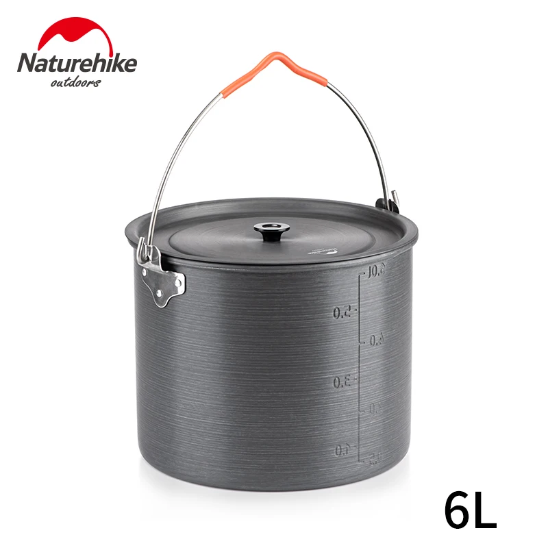 Naturehike 6L 10L Hanging Pot Tourist Tableware Picnic Utensils Outdoor Kitchen Equipment Travel Cooking Set Cookware Hiking
Naturehike 6L 10L Hanging Pot Tourist Tableware Picnic Utensils Outdoor Kitchen Equipment Travel Cooking Set Cookware Hiking