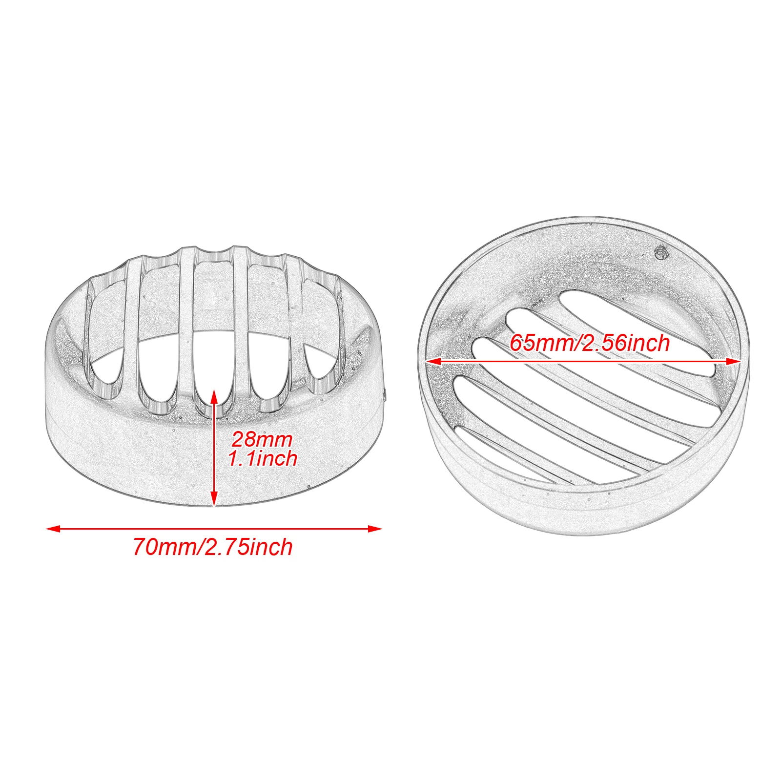Motorcycle 2x Black Rear Turn Signal Light Lamp Grill Bezel Cover For Harley Sportster 2016-2020 XL 883 Iron 1200 Custom XL1200C 
Motorcycle 2x Black Rear Turn Signal Light Lamp Grill Bezel Cover For Harley Sportster 2016-2020 XL 883 Iron 1200 Custom XL1200C