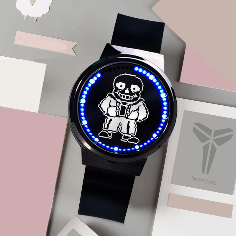 Часы Undertale с аниме раздражающие собак атака на титанов Крылья Свободы Тоторо