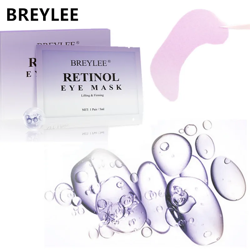 BREYLEE Retionol Eye Mask Remove Dark Circles Moisturizing Nourishment Brighten Original Nourish Anti-aging Skin Mask 8paris 
BREYLEE Retionol Eye Mask Remove Dark Circles Moisturizing Nourishment Brighten Original Nourish Anti-aging Skin Mask 8paris