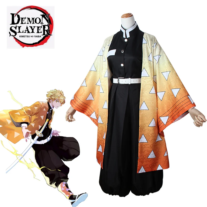 Аниме Demon Slayer Косплей Костюм хаори Agatsuma Zenitsu Kimetsu no Yaiba косплей костюм мужское кимоно желтая Униформа полный комплект
Аниме Demon Slayer Косплей Костюм хаори Agatsuma Zenitsu Kimetsu no Yaiba косплей костюм мужское кимоно желтая Униформа полный комплект