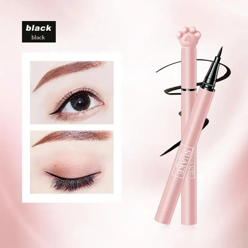 SUAKE Black Liquid Eyeliner Eye Make Up Super Waterproof Long Lasting Eye Liner Cat's Claw Pen Easy To Wear Eyes Cosmetics Tools
SUAKE Black Liquid Eyeliner Eye Make Up Super Waterproof Long Lasting Eye Liner Cat's Claw Pen Easy To Wear Eyes Cosmetics Tools