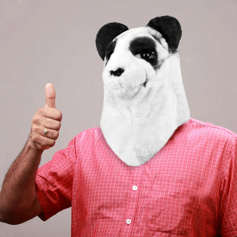 Waylike Halloween Move The Mouth Panda Mask Unique Panda Shape Mask Animal Party Halloween Festive Party Supplies 
Waylike Halloween Move The Mouth Panda Mask Unique Panda Shape Mask Animal Party Halloween Festive Party Supplies
