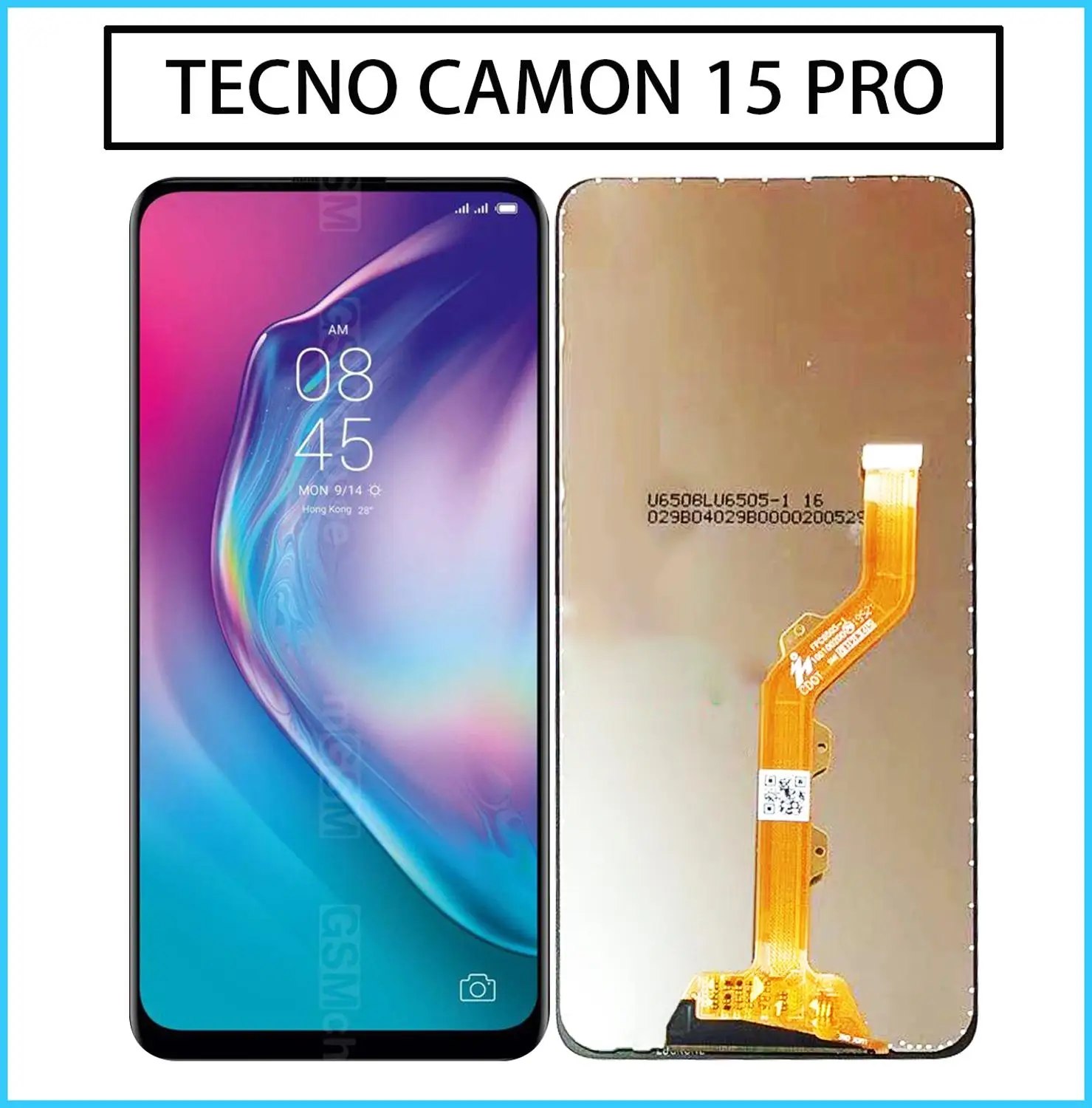 ЖК-дисплей 6,53 дюйма для TECNO CAMON 15 PRO CD8, новый сенсорный дигитайзер в сборе с инструментами
ЖК-дисплей 6,53 дюйма для TECNO CAMON 15 PRO CD8, новый сенсорный дигитайзер в сборе с инструментами