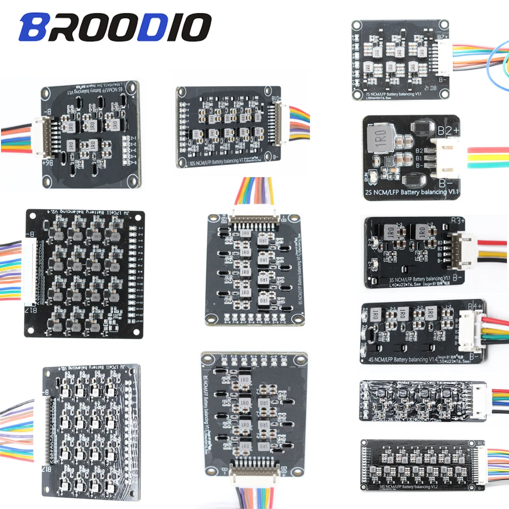 Balancer Energy Transfer Board 3S 4S 6S 7S 10S 12S 13S 14S 16S 17S BMS 1.2A Balance Lifepo4 Lio Lithium Battery Active Equalizer
Balancer Energy Transfer Board 3S 4S 6S 7S 10S 12S 13S 14S 16S 17S BMS 1.2A Balance Lifepo4 Lio Lithium Battery Active Equalizer