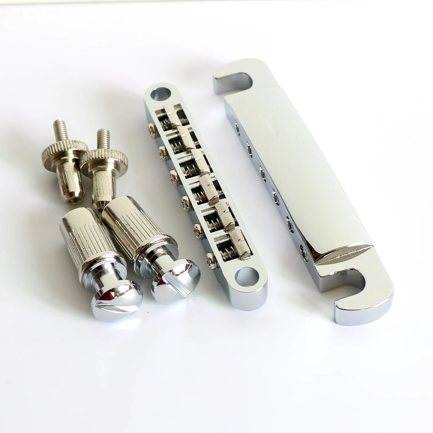 Handmade Guitar Parts Set Guitar Ponticello Silver Guitar String Bridge
Handmade Guitar Parts Set Guitar Ponticello Silver Guitar String Bridge