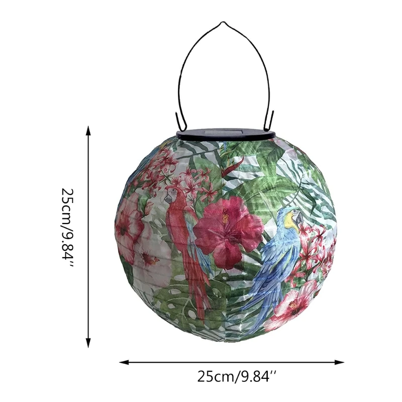 L21C Solar LED Garden Hanging Lantern with Parrot Pattern for Wedding Church Party
L21C Solar LED Garden Hanging Lantern with Parrot Pattern for Wedding Church Party