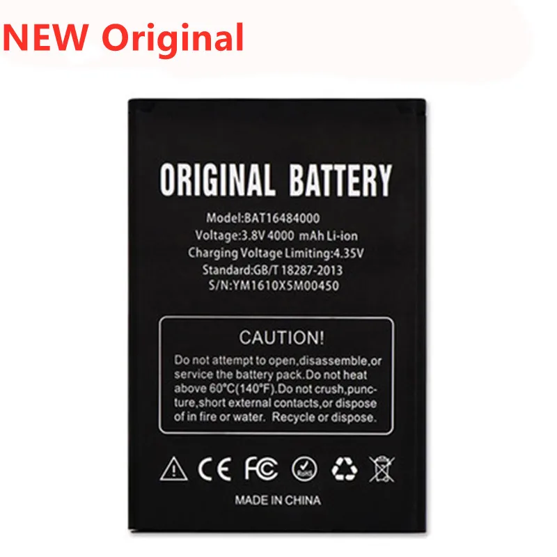 Новый оригинальный аккумулятор BAT16484000 DOOGEE X5 MAX Pro + номер отслеживания
Новый оригинальный аккумулятор BAT16484000 DOOGEE X5 MAX Pro + номер отслеживания
