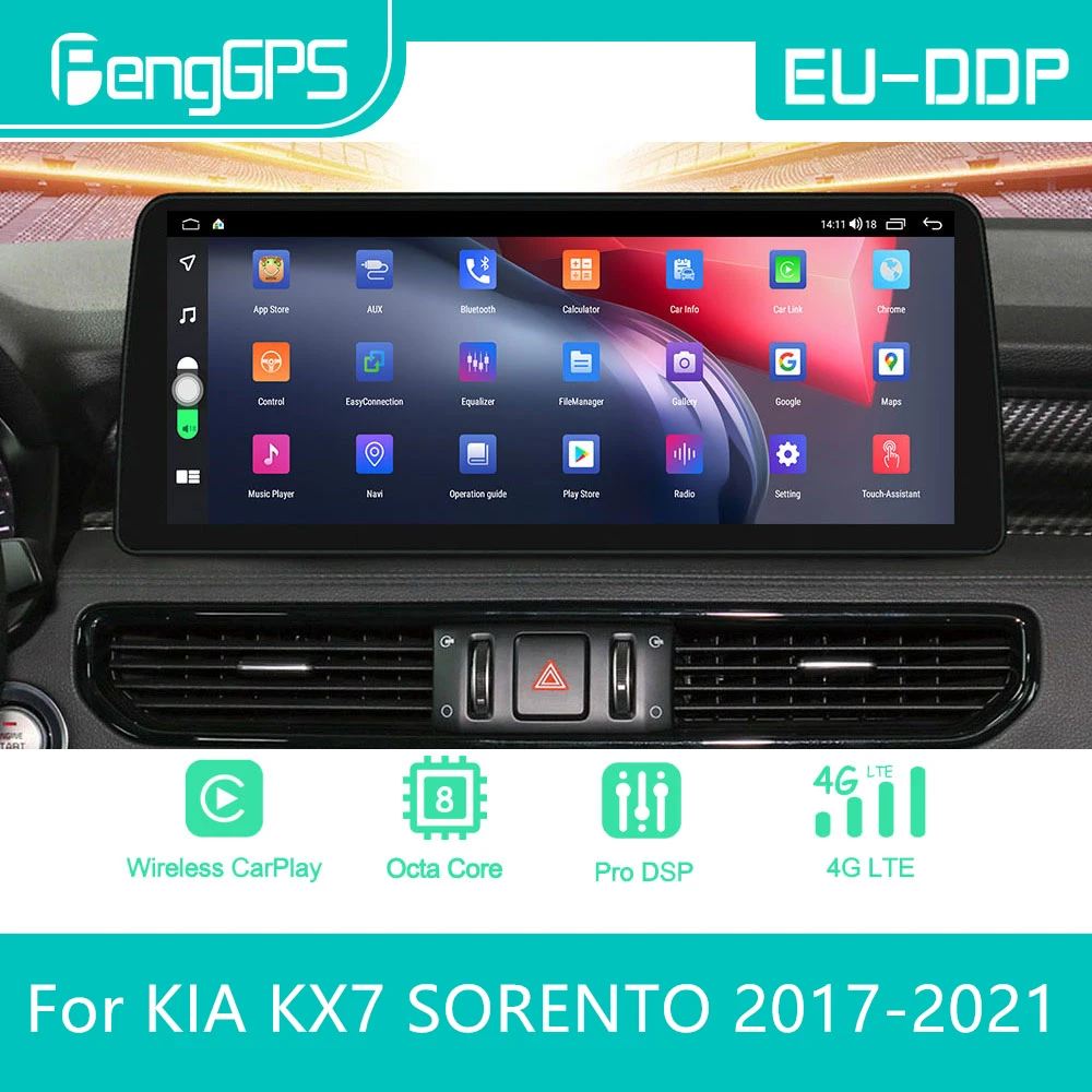12.3 inch For KIA KX7 SORENTO 2017 2018 2019 2020 2021 Android Car Radio Stereo Multimedia Player 2Din Autoradio GPS Navi
12.3 inch For KIA KX7 SORENTO 2017 2018 2019 2020 2021 Android Car Radio Stereo Multimedia Player 2Din Autoradio GPS Navi