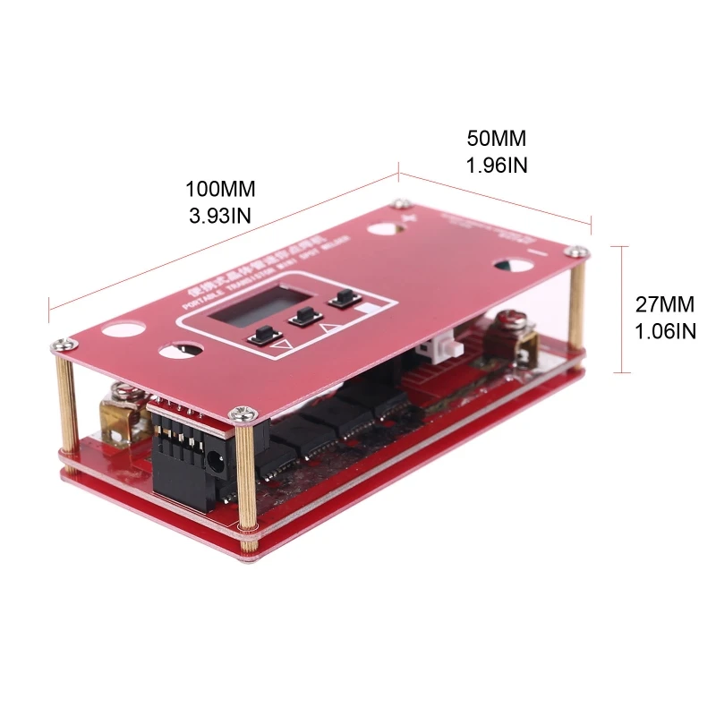 Portable Transistor DIY Mini Spot Welding Machine 18650 Lithium Battery LCD Display Screen Spot Welder with 2 Mos Tubes
Portable Transistor DIY Mini Spot Welding Machine 18650 Lithium Battery LCD Display Screen Spot Welder with 2 Mos Tubes