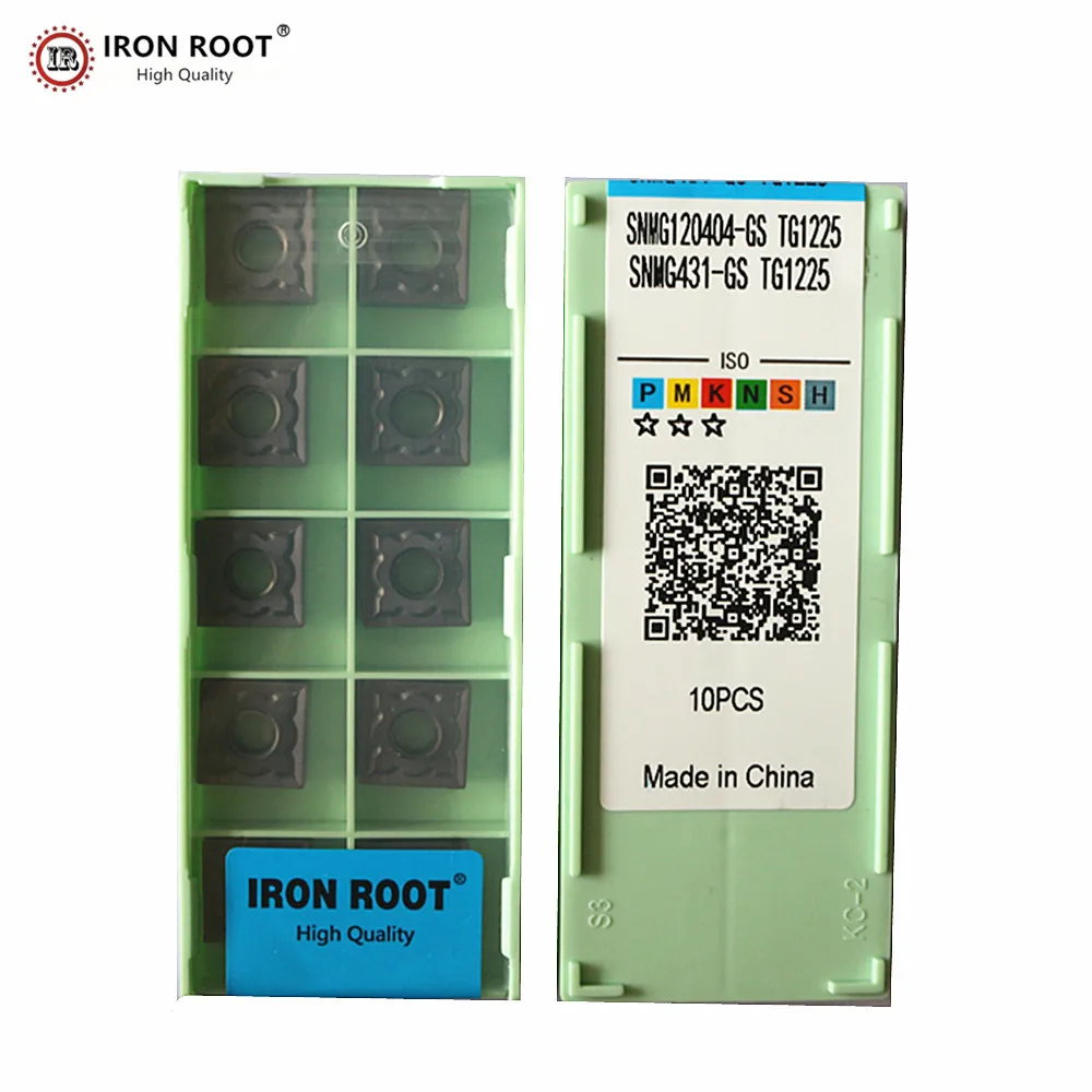 Токарный режущий инструмент SNMG120404 / SNMG120408-HA-GS TG1225 Series, токарная карбидная вставка для стальных деталей
Токарный режущий инструмент SNMG120404 / SNMG120408-HA-GS TG1225 Series, токарная карбидная вставка для стальных деталей