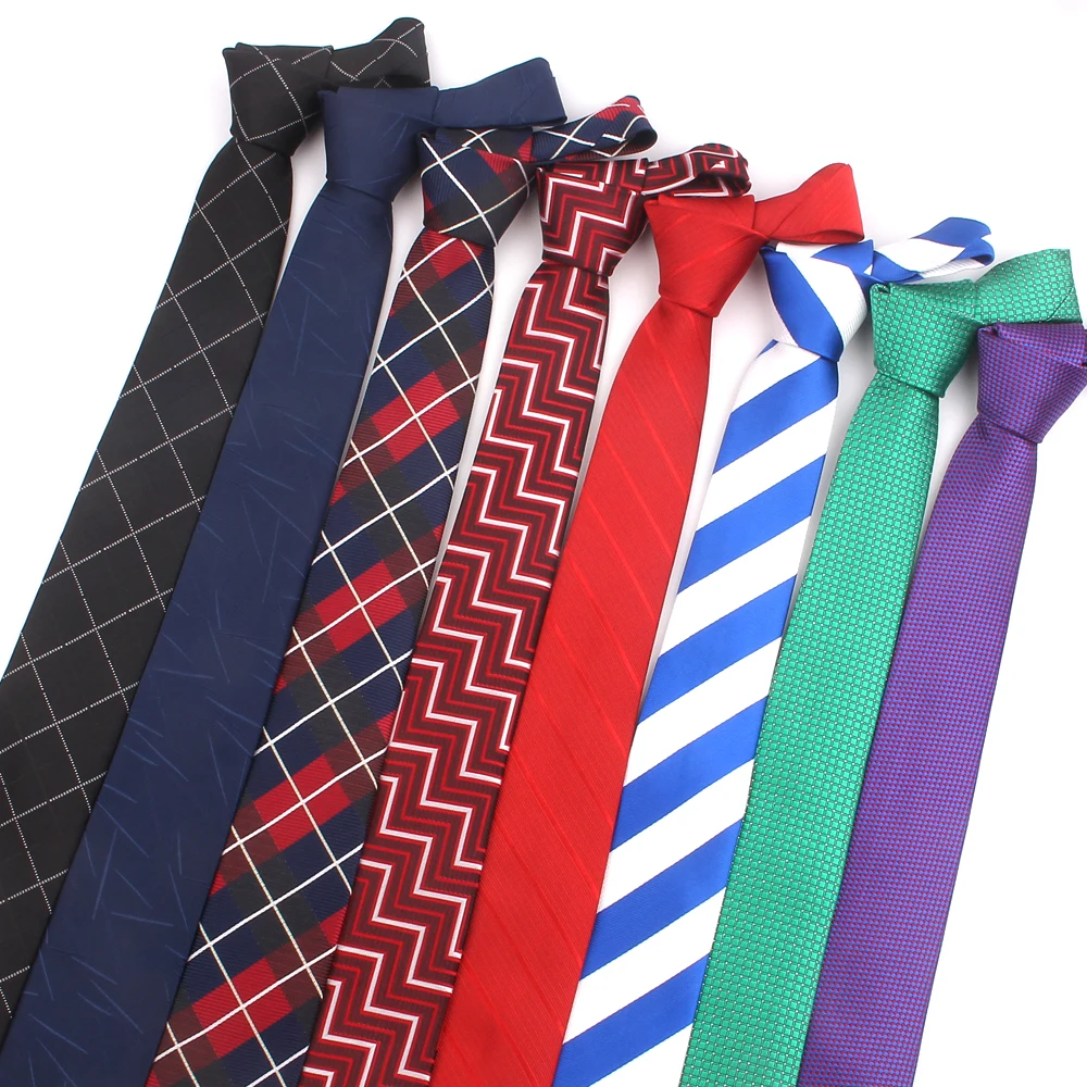 Узкие галстуки для мужчин и женщин повседневный галстук в клетку на свадьбу