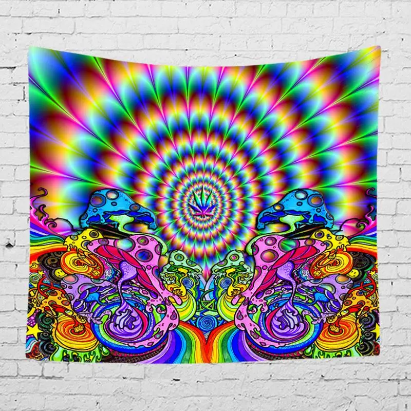 Creative magic pattern tapestry wall hanging living room bedroom mural decoration psychedelic personality pattern hanging cloth
Creative magic pattern tapestry wall hanging living room bedroom mural decoration psychedelic personality pattern hanging cloth