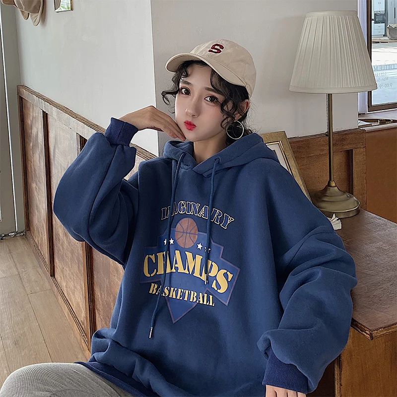 2020 Autumn Hoodies For Women Korean Style Cute Graphic Harajuku BF Style Loose Hoodies Casual Coat With Hooded
2020 Autumn Hoodies For Women Korean Style Cute Graphic Harajuku BF Style Loose Hoodies Casual Coat With Hooded