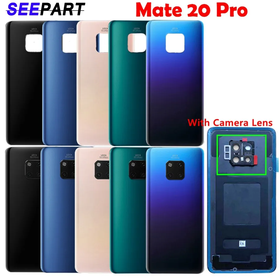 For Huawei Mate 20 Pro Battery Cover Back Glass Panel Rear Housing Case For Huawei Mate 20 Pro Back Battery Cover Replacement
For Huawei Mate 20 Pro Battery Cover Back Glass Panel Rear Housing Case For Huawei Mate 20 Pro Back Battery Cover Replacement