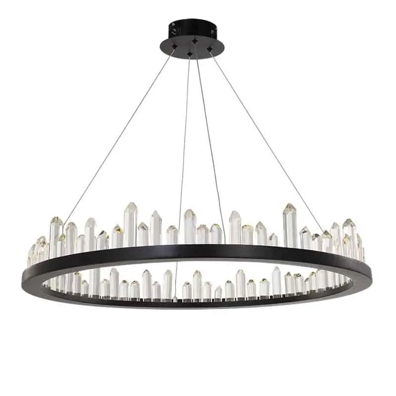 Modern Crystal Pendant Lights Living Room LED Hanging Lighting Nordic Bedroom Luminaires Home Lighting Indoor Decor Crystal Lamp
Modern Crystal Pendant Lights Living Room LED Hanging Lighting Nordic Bedroom Luminaires Home Lighting Indoor Decor Crystal Lamp
