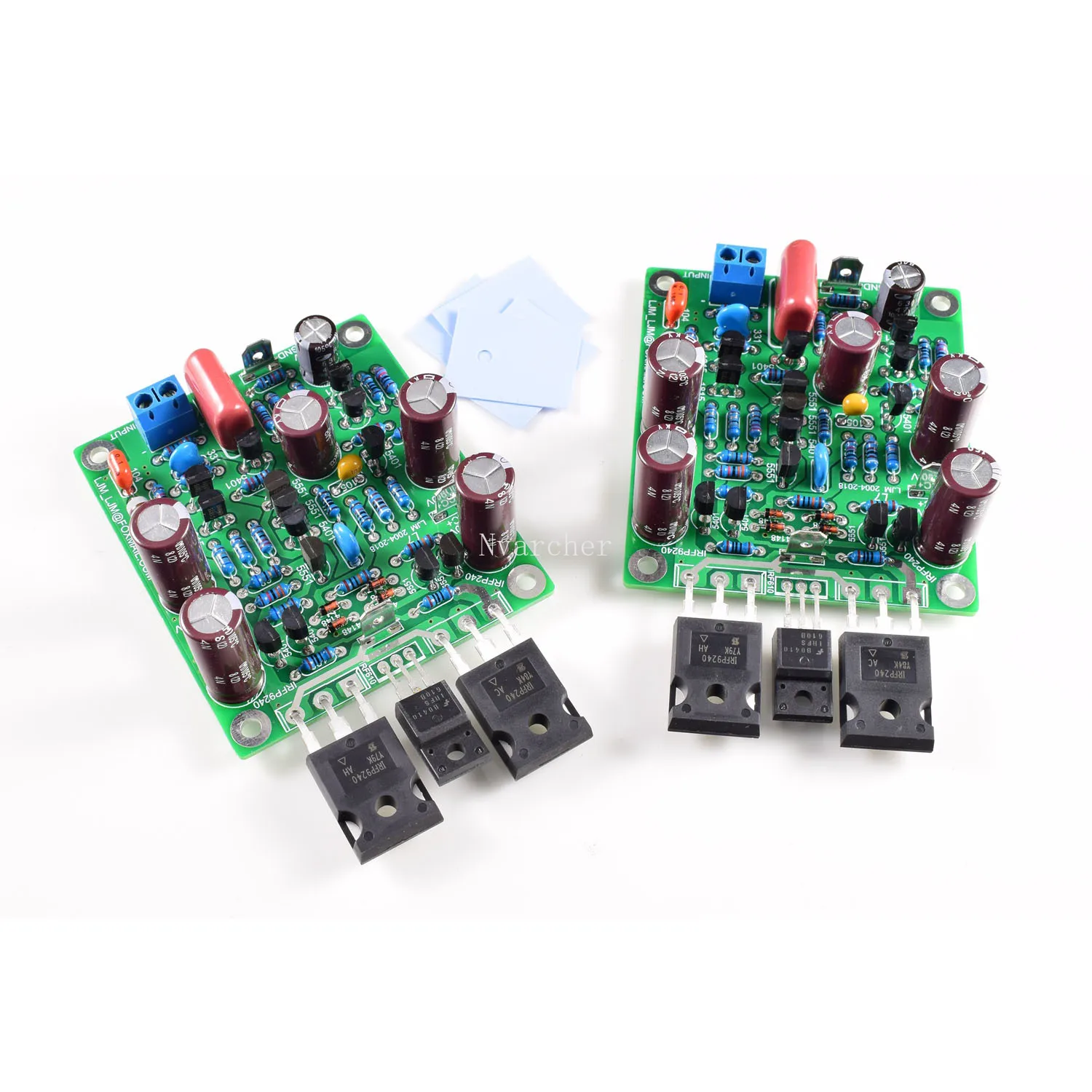 Nvarcher 2 PCS Class AB MOSFET IRFP240 IRFP9240 L7 Dual Channel Audio HIFI Power Amplifier 150W To 350W
Nvarcher 2 PCS Class AB MOSFET IRFP240 IRFP9240 L7 Dual Channel Audio HIFI Power Amplifier 150W To 350W